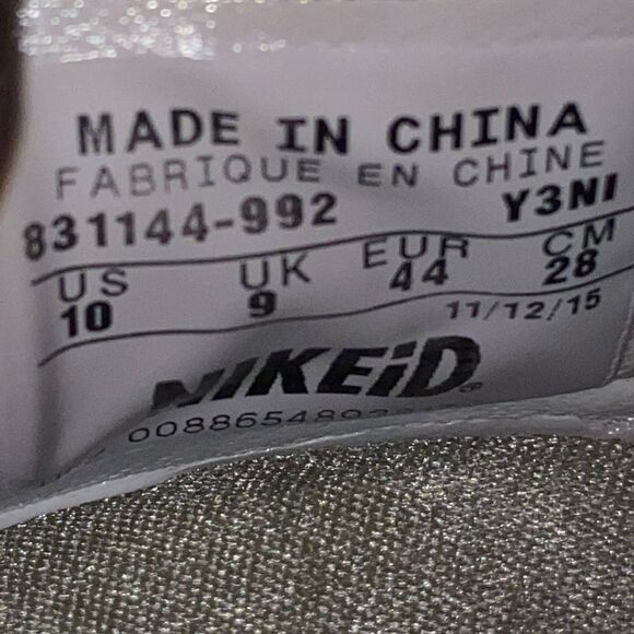 Nike ID Air Jordan CP3 IX Custom Size 10 - Picture 4 of 11